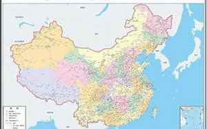 中国实际领土面积1045
