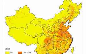 中国人口面积