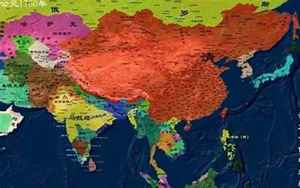 中国领土最大时有多大