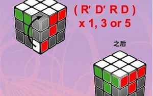 魔方3×3公式傻瓜教程(上右下左6遍就可以复原魔方)