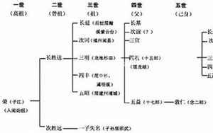 杨家家谱全部的字辈(中华杨氏辈分一览表)