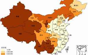中国汉族人口比例(全国各省汉族人口所占比情况)