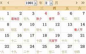 1981年农历正月26八字(五行星座属什么)