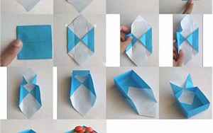 折一个生日小盒子(折纸版生日礼物盒如何制作)